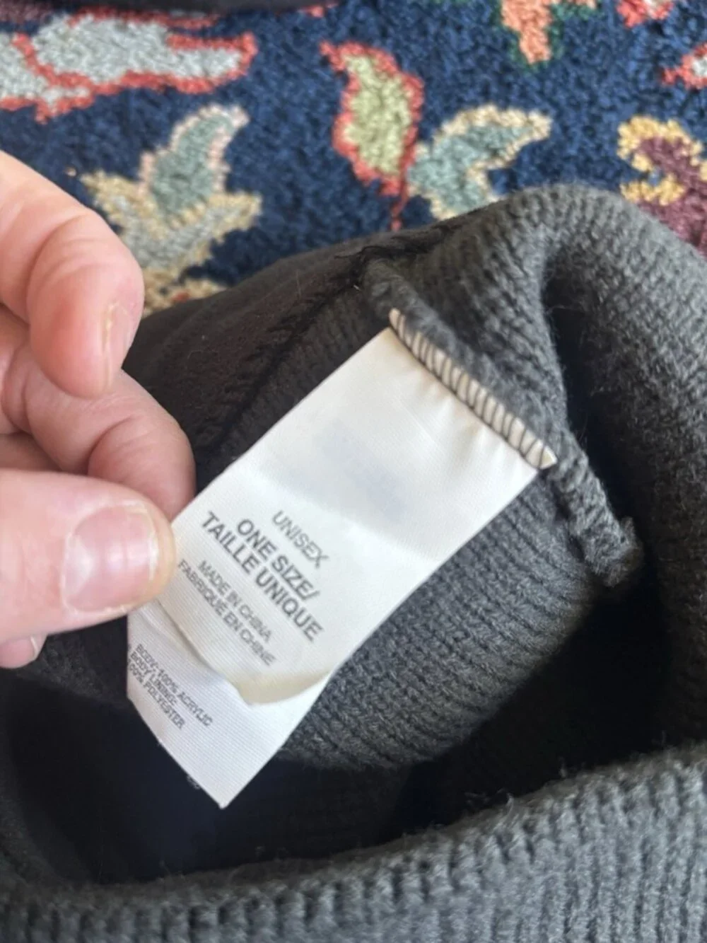 The North Face black stay weather